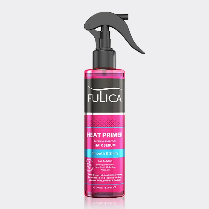 اسپری محافظ حرارتی مو هیت پرایمر فولیکا Fulica Heat Primer Hair Serum 200ml
