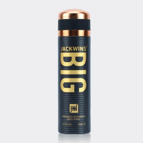 اسپری بدن مردانه بیگ جکوینز Jackwins Big Perfumed Deodorant Body Spray 200ml