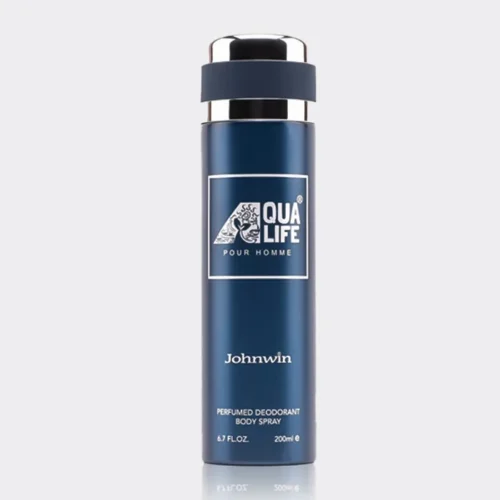 اسپری بدن مردانه آکوا لایف جکوینز Jackwins Aqua Life Perfumed Deodorant Body Spray 200ml