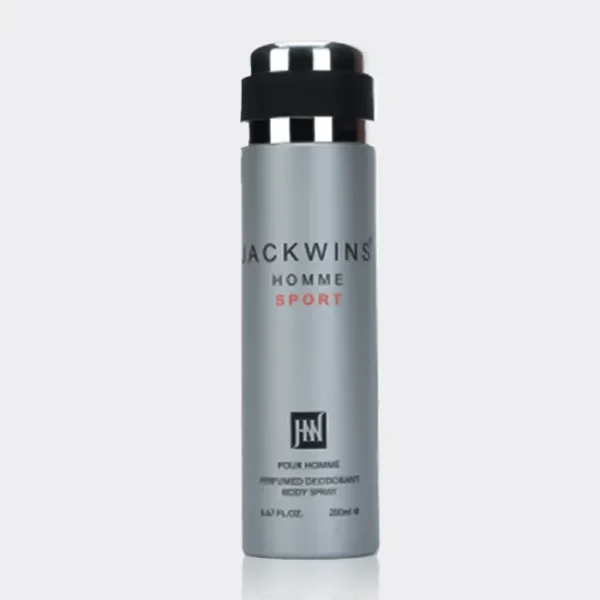 اسپری بدن مردانه هوم اسپرت جکوینز Jackwins Home Sport Perfumed Deodorant Body Spray 200ml