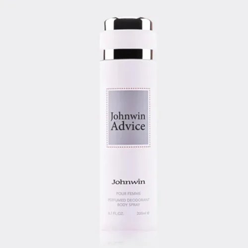 اسپری بدن زنانه ادوایس جانوین Johnwin Advice Perfumed Deodorant Body Spray 200ml