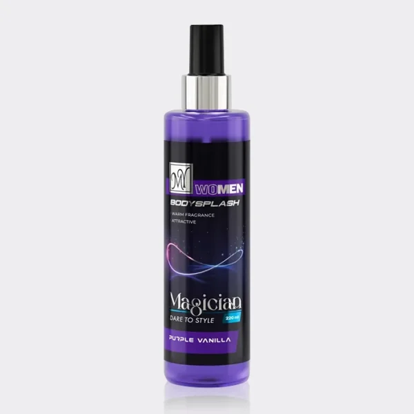 بادی اسپلش یونیسکس مجیشن پرپل وانیلا مای MY Magician Purple Vanilla Body Splash 220ml