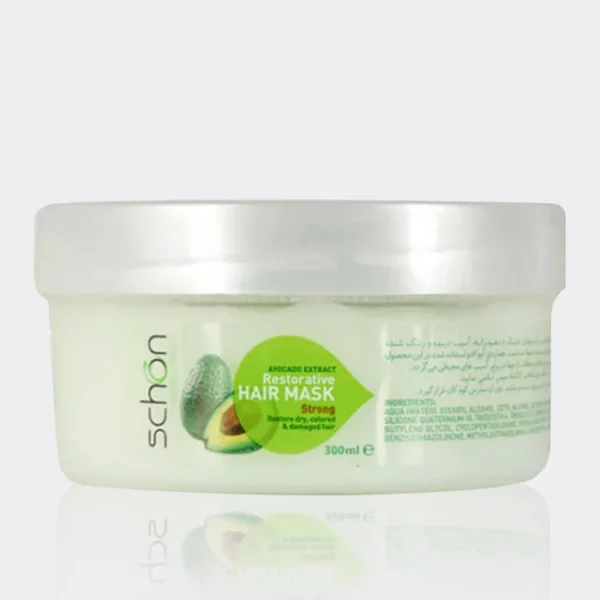 ماسک مو آبرسان قوی آووکادو شون Schon Avocado Extract Restorative Hair Mask 300ml