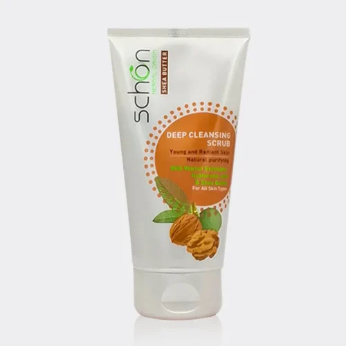 کرم اسکراب صورت گردو شون Schon Deep Cleansing Scrub 150ml
