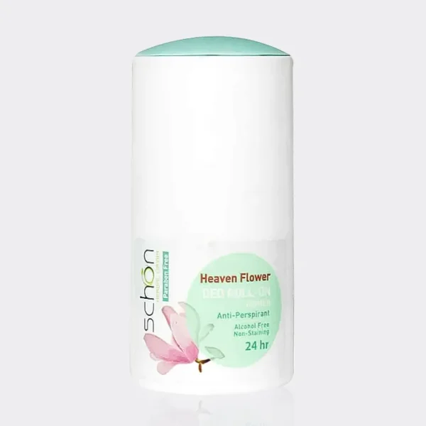 1-schon-heaven-flower-deo-roll-on-1.webp رول دئودورانت زنانه هون فلاور شون Schon Heaven Flower Deo Roll-On 50ml