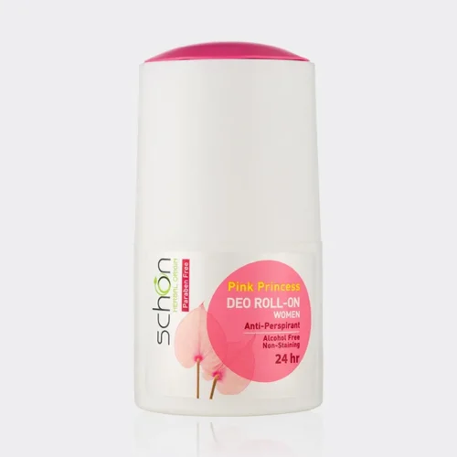 رول دئودورانت زنانه پینک پرنسس شون Schon Pink Princess Deo Roll-On 50ml