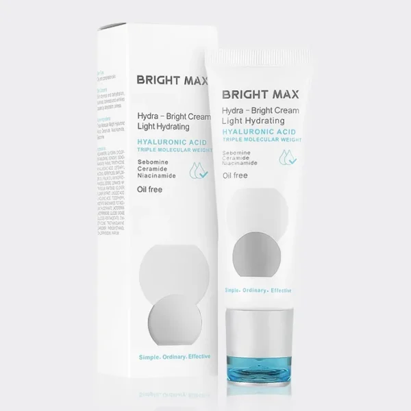 کرم آبرسان پوست چرب لایت هیدرا-برایت برایت مکس Bright Max Hydra Bright Light Hydrating Cream 50ml