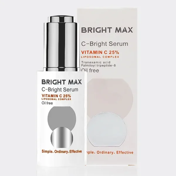 سرم ویتامین سی لیپوزومال ۲۵% ث-برایت برایت مکس Bright Max Vitamin C 25% Liposomal Complex 30ml