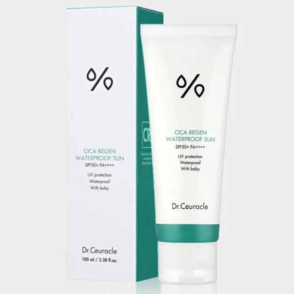 ضد آفتاب ضد تعریق سیکا ریجن دکتر سراکل Dr.Ceuracle Cica Regen SPF 50 Waterproof Sun 100ml