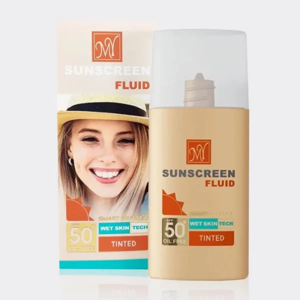 فلوئید ضد آفتاب رنگی اسمارت دیفنس مای My Smart Defense SPF50 Tinted Sunscreen Fluid 50ml