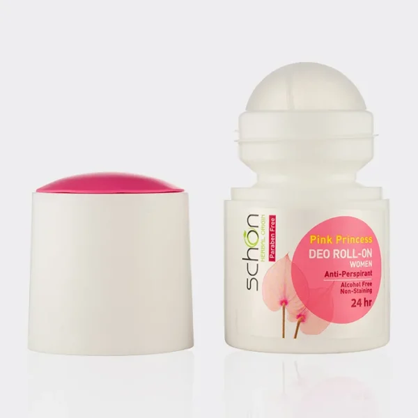 رول دئودورانت زنانه پینک پرنسس شون Schon Pink Princess Deo Roll-On 50ml