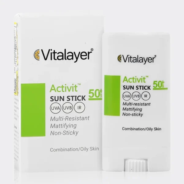 ضد آفتاب استیکی اکتیویت ویتالیر Vitalayer Activit SPF50 Sun Stick 15gr