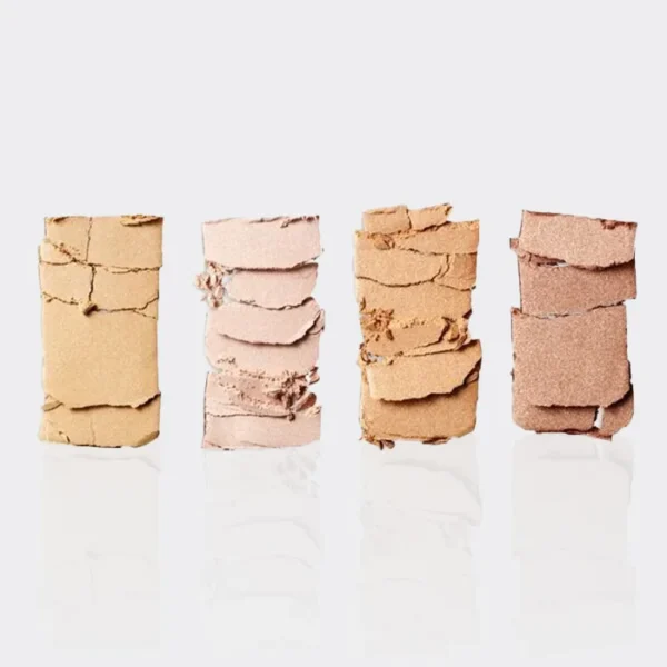 پالت هایلایتر لوستر لایتس وارم رولوشن Revolution Re Loaded Lustre Lights Warm Highlighter Palette