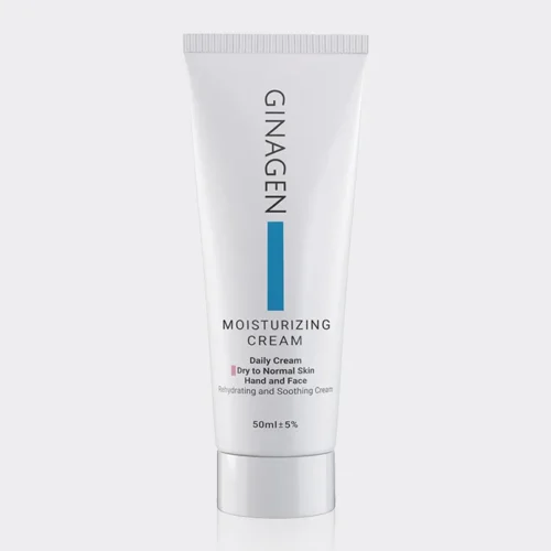 کرم آبرسان پوست خشک ژیناژن Ginagen Dry To Normal Hydrating Cream 50ml