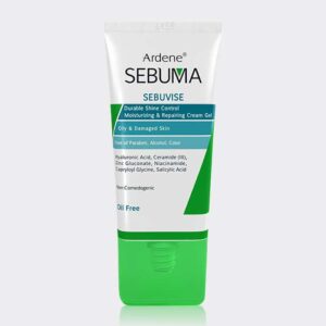 کرم ژل مرطوب کننده و ترمیم کننده سبوویس آردن سبوما Ardene Sebuma Sebuvise Moisturizing & Repairing Cream Gel 40g