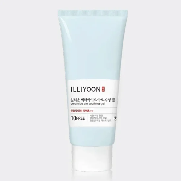 1-illiyoon-ceramide-ato-soothing-gel.webp ژل آبرسان و تسکین دهنده سرامید ایلیون illiyoon Ceramide Ato Soothing Gel 175ml