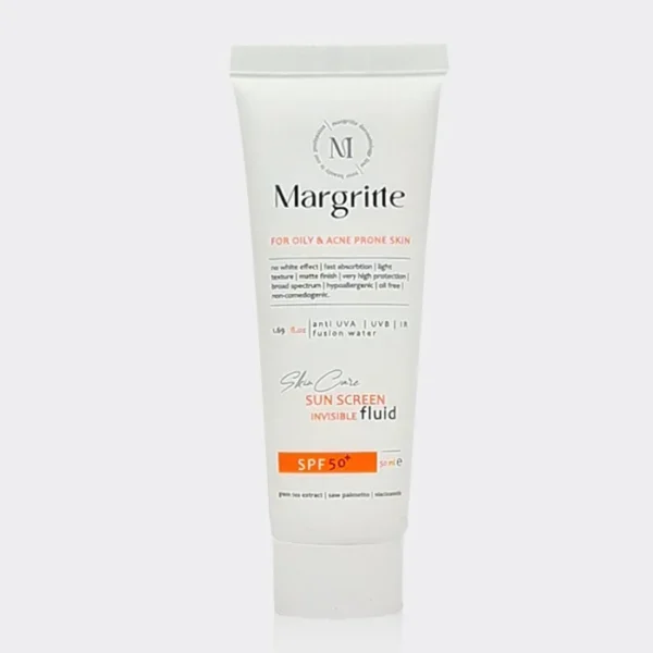 فلوئید ضد آفتاب پوست چرب و مستعد آکنه مارگریت Margritte Oily & Acne Prone Sun Screen Fluid 50ml