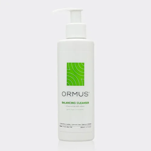 ژل شستشو متعادل کننده پوست چرب اورموس Ormus Balancing Face Wash 200ml