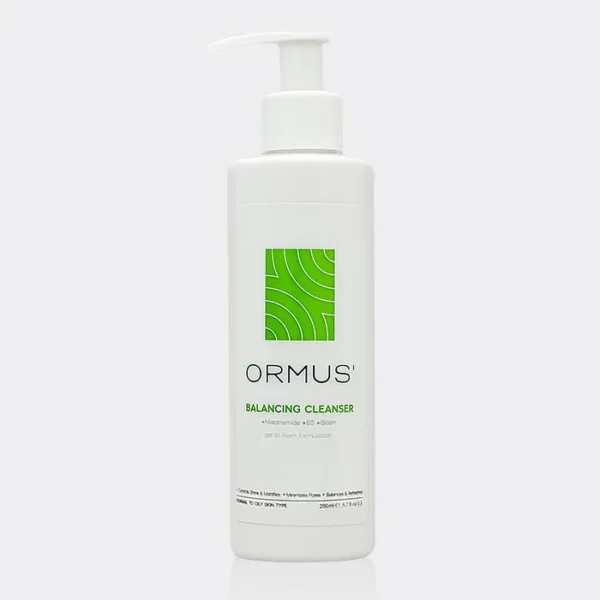 1-ormus-balancing-face-wash.webp ژل شستشو متعادل کننده پوست چرب اورموس Ormus Balancing Face Wash 200ml