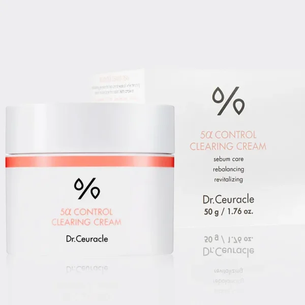 کرم مرطوب کننده کنترل چربی دکتر سراکل Dr.Ceuracle 5a Control Clearing Cream 50g