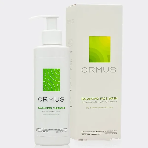 2-ormus-balancing-face-wash.webp ژل شستشو متعادل کننده پوست چرب اورموس Ormus Balancing Face Wash 200ml