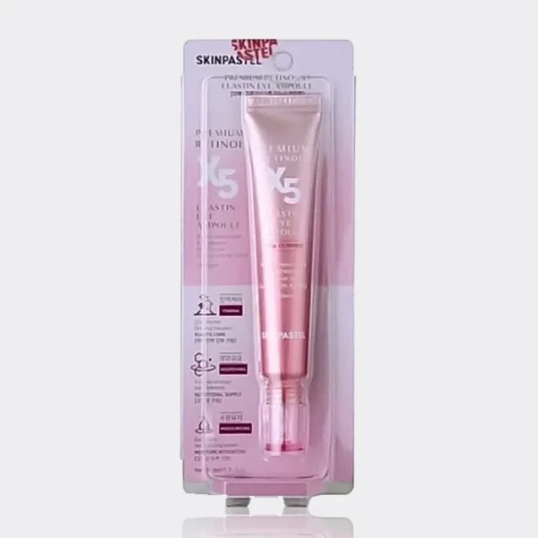2-skin-pastel-x5-elastin-eye-ampoule.webp سرم دور چشم رتینول اسکین پاستل Skinpastel Premium Retinol X5 Elastin Eye Ampoule 30ml