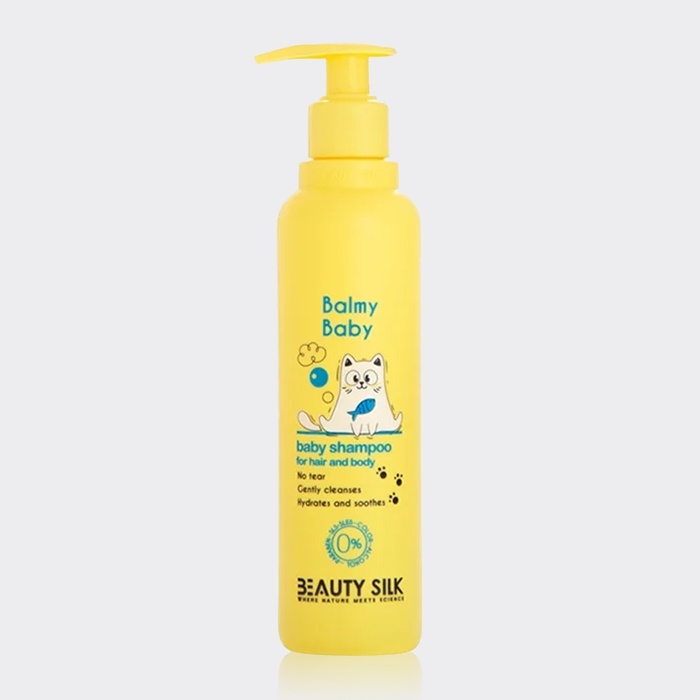 شامپو سر و بدن کودک بیوتی سیلک Beauty Silk Baby Shampoo For Hair And Body 200ml