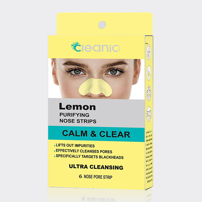 چسب ضد جوش بینی لیمو کلینیک کیندی Cleanic Kindi Lemon Purifying Nose Strips 6Piece