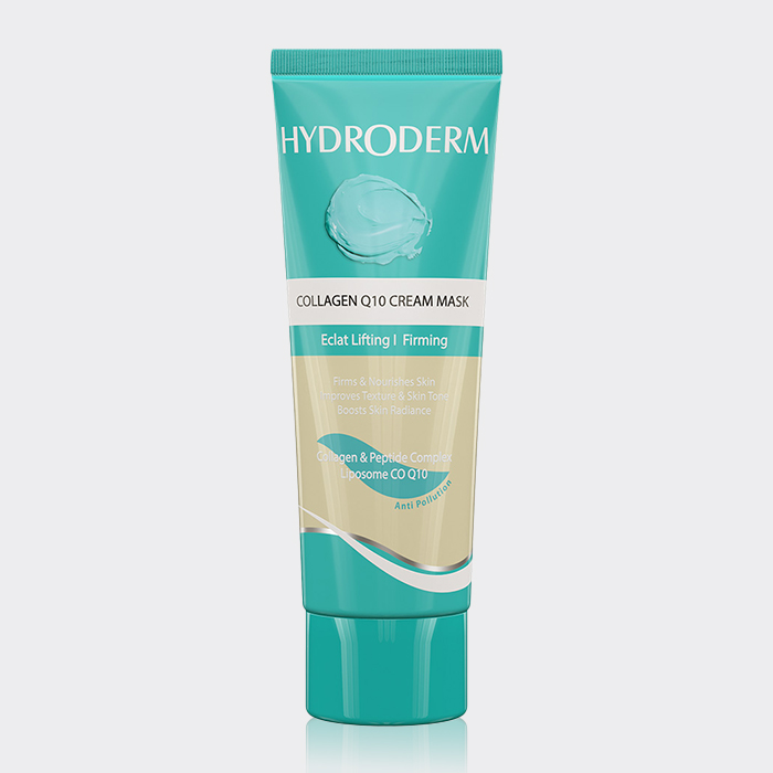 ماسک ضد چروک کلاژن و کیو10 هیدرودرم Hydroderm Collagen Q10 Cream Mask 100g