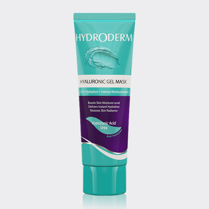 ماسک ژلی آبرسان و مرطوب کننده قوی هیدرودرم Hydroderm Hyaluronic Gel Mask 100g