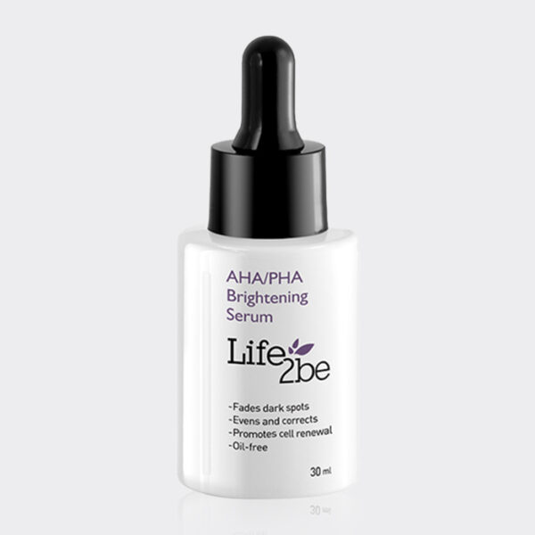 1-life-2-be-aha.jpg سرم لایه بردار و روشن کننده لایف تو بی Life 2 be AHA/PHA Brightening Serum 30ml