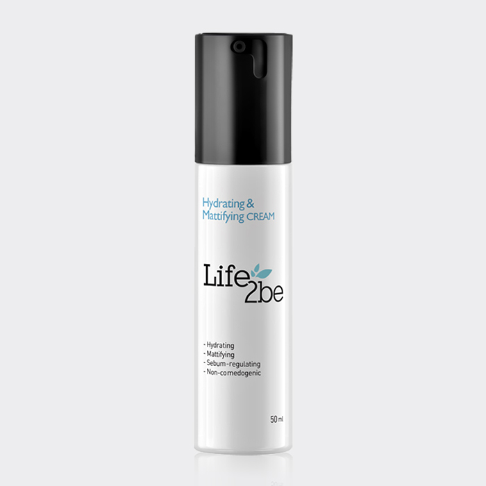 کرم آبرسان و مات کننده پوست چرب لایف تو بی Life 2 be Hydrating & Mattifying Cream 50ml