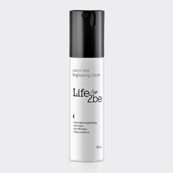 کرم شب ضد لک و روشن کننده لایف تو بی Life 2 be Night-Time Brightening Cream 50ml