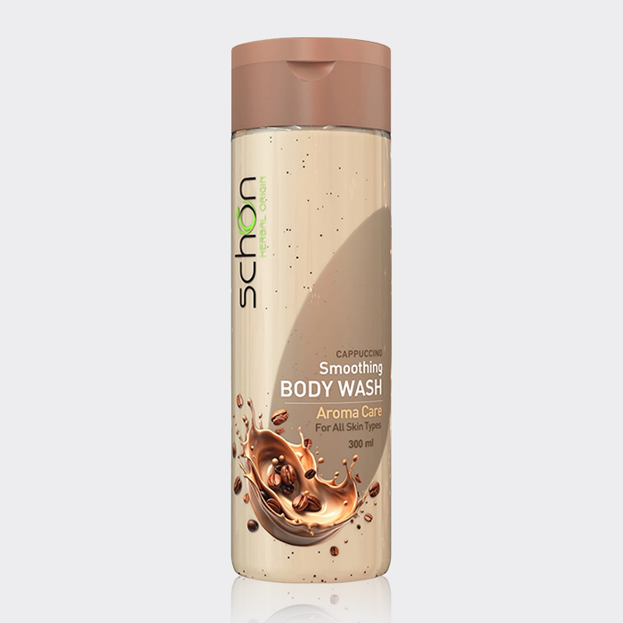 شامپو بدن کاپوچینو شون Schon Cappuccino Smoothing Body Wash 300ml