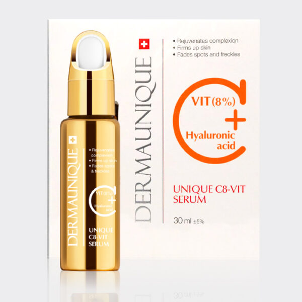 2-demaunique-vitamin-C-serum.jpg سرم ویتامین سی 8% درمایونیک Dermaunique C8-VIT Serum 30ml