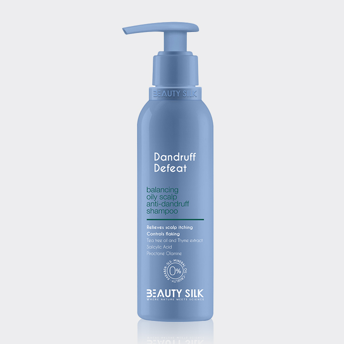 شامپو ضد شوره موی چرب بیوتی سیلک Beauty Silk Balancing Oily Scalp Anti-Dandruff Shampoo 227ml