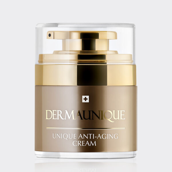 1-dermaunique-anti-aging-cream.jpg کرم ضد چروک و جوانساز قوی درمایونیک Dermaunique Anti-Aaging Cream 50ml
