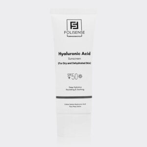 کرم ضد آفتاب هیالورونیک اسید فولیسنس Folisense Hyaluronic Acid SPF50+ Sunscreen 40ml