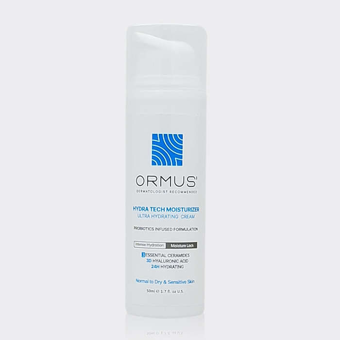 کرم آبرسان پوست خشک و حساس اورموس Ormus Hydra Tech Moisturizer Cream 50ml