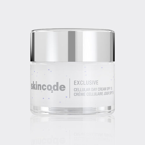1-skincode-Cellular-day-cream.jpg کرم روز سلولساز و ضد چروک اسکین کد Skincode Cellular SPF15 Day Cream 50ml