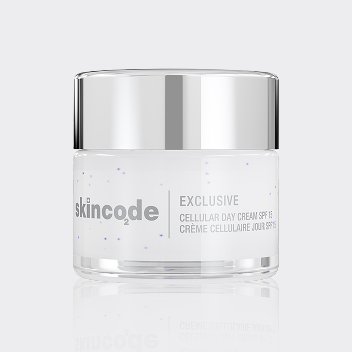 کرم روز سلول‌ساز و ضد چروک اسکین کد Skincode Cellular SPF15 Day Cream 50ml