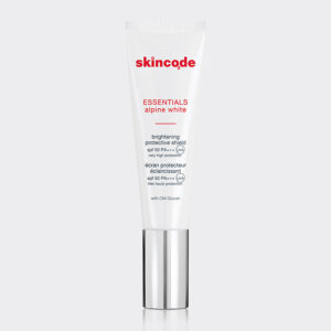 فلوئید ضد آفتاب روشن‌کننده اسکین کد Skincode Essentials Alpine White SPF50+ Brightening Protective Shield 30ml