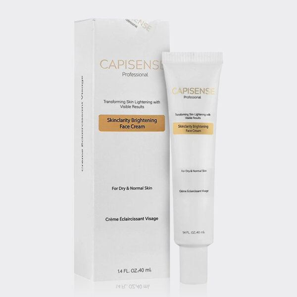 2-capisense-brightening-oily-skin-face-gel-cream.jpg ژل کرم روشنکننده پوست چرب کپیسنس Capisense Skinclarity Brightening Face Gel Cream 40ml