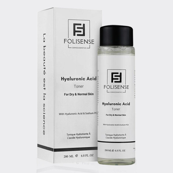 2-folisense-hyaluronic-acid-toner.jpg تونر هیالورونیک اسید فولیسنس Folisense Hyaluronic Acid Toner 200ml