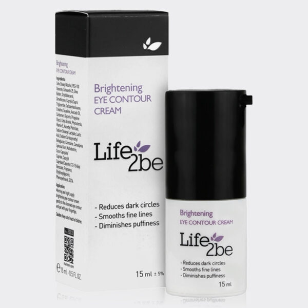 2-life-to-be-brightening-eye-contour-cream.jpg کرم دور چشم روشنکننده قوی لایف تو بی Life 2 Be Brightening Eye Contour Cream 15ml