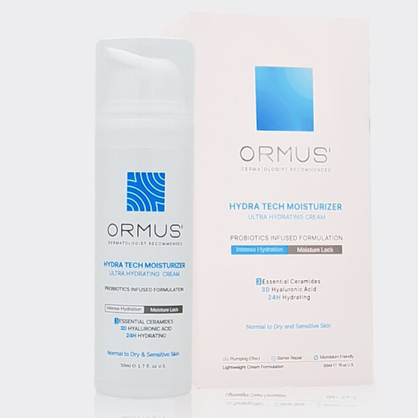 کرم آبرسان پوست خشک و حساس اورموس Ormus Hydra Tech Moisturizer Cream 50ml
