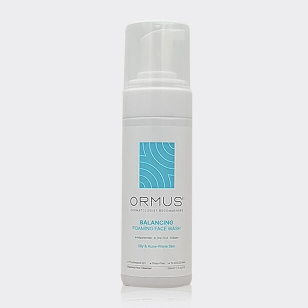 ormus-balancing-foaminf-face-wash-sadeh2.jpg فوم شستشو کنترل چربی اورموس Ormus Balancing Foaming Face Wash 150ml