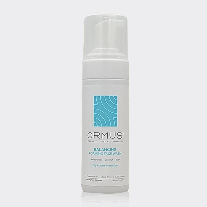 فوم شستشو کنترل چربی اورموس Ormus Balancing Foaming Face Wash 150ml
