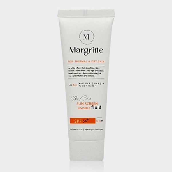 فلوئید ضد آفتاب پوست نرمال تا خشک مارگریت Margritte Normal & Dry Skin Sun Screen Fluid 50ml