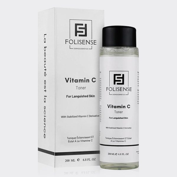 تونر روشن‌کننده ویتامین C فولیسنس Folisense Vitamin C Toner 200ml